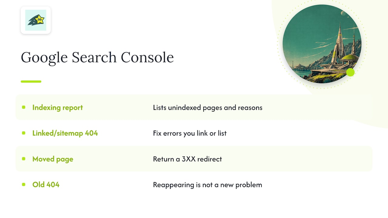 Google Search Console , overview diagram