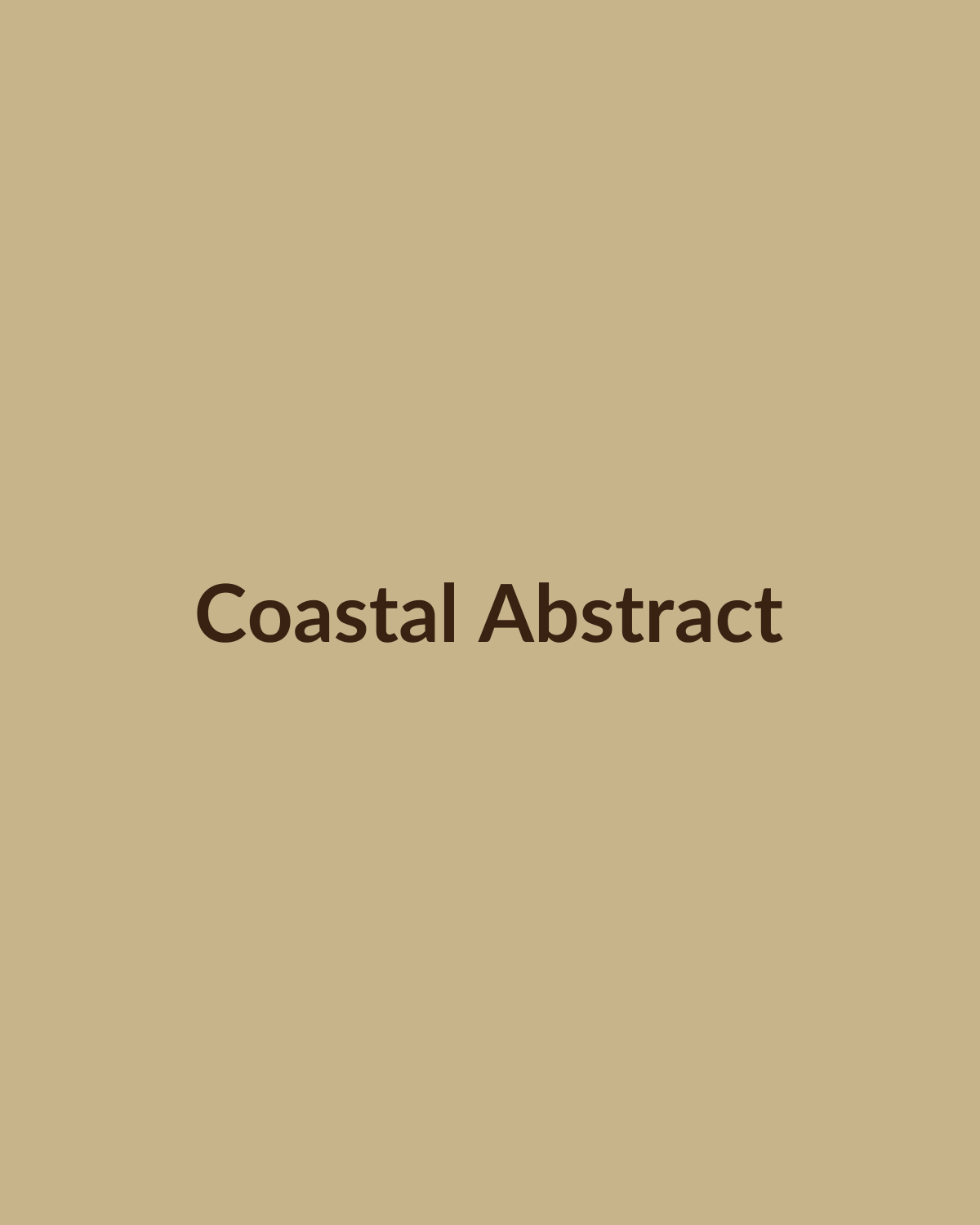Coastal Abstract