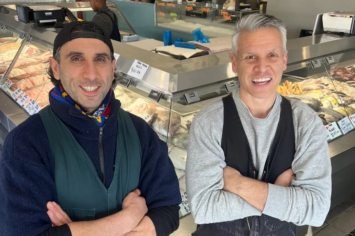 Meet brothers Yotti and Yianni of Theo's Fisheries