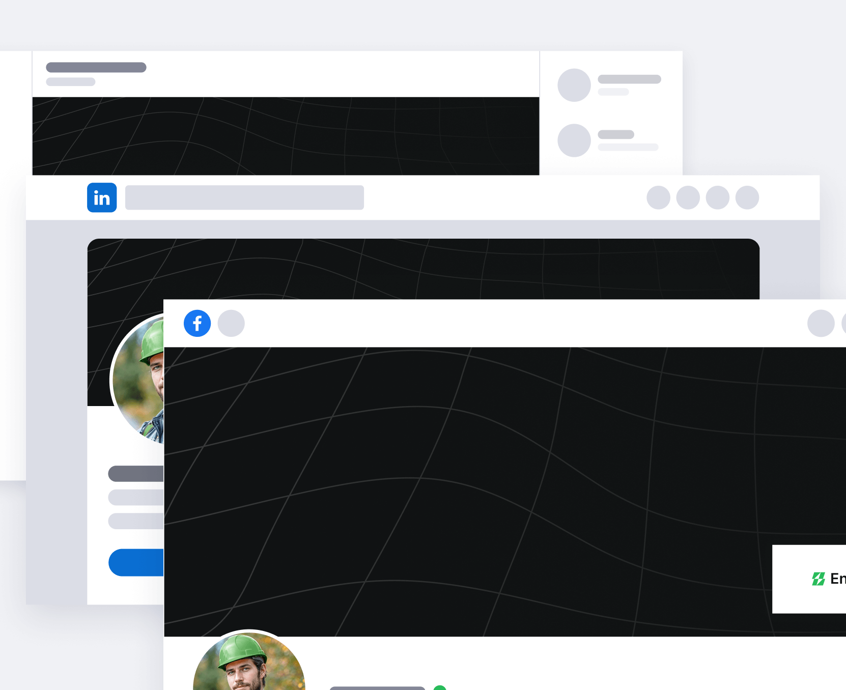 Energy X - Social Media Assets Energy Webflow Template