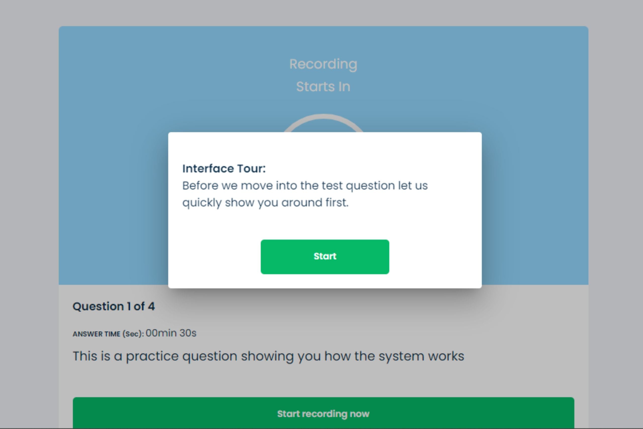 benefits of wamly's interview software- Tour of Wamly software for candidates