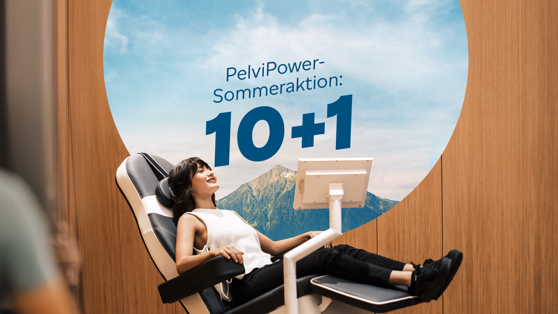 PelviPower-Sommeraktion: Beim Kauf eines 10er-Abos schenken wir Ihnen die 11. Sitzung
