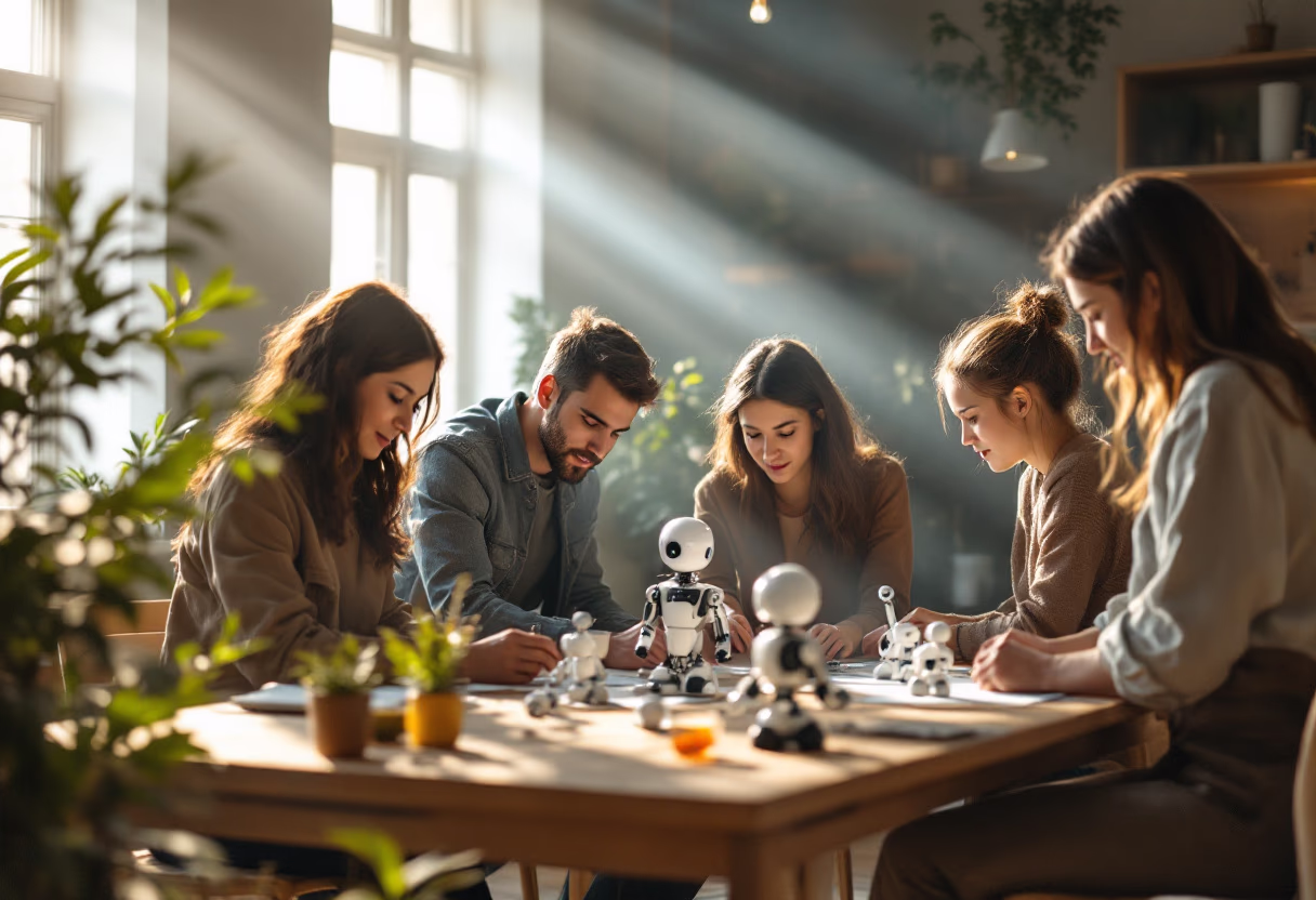 [collaborative team setting]