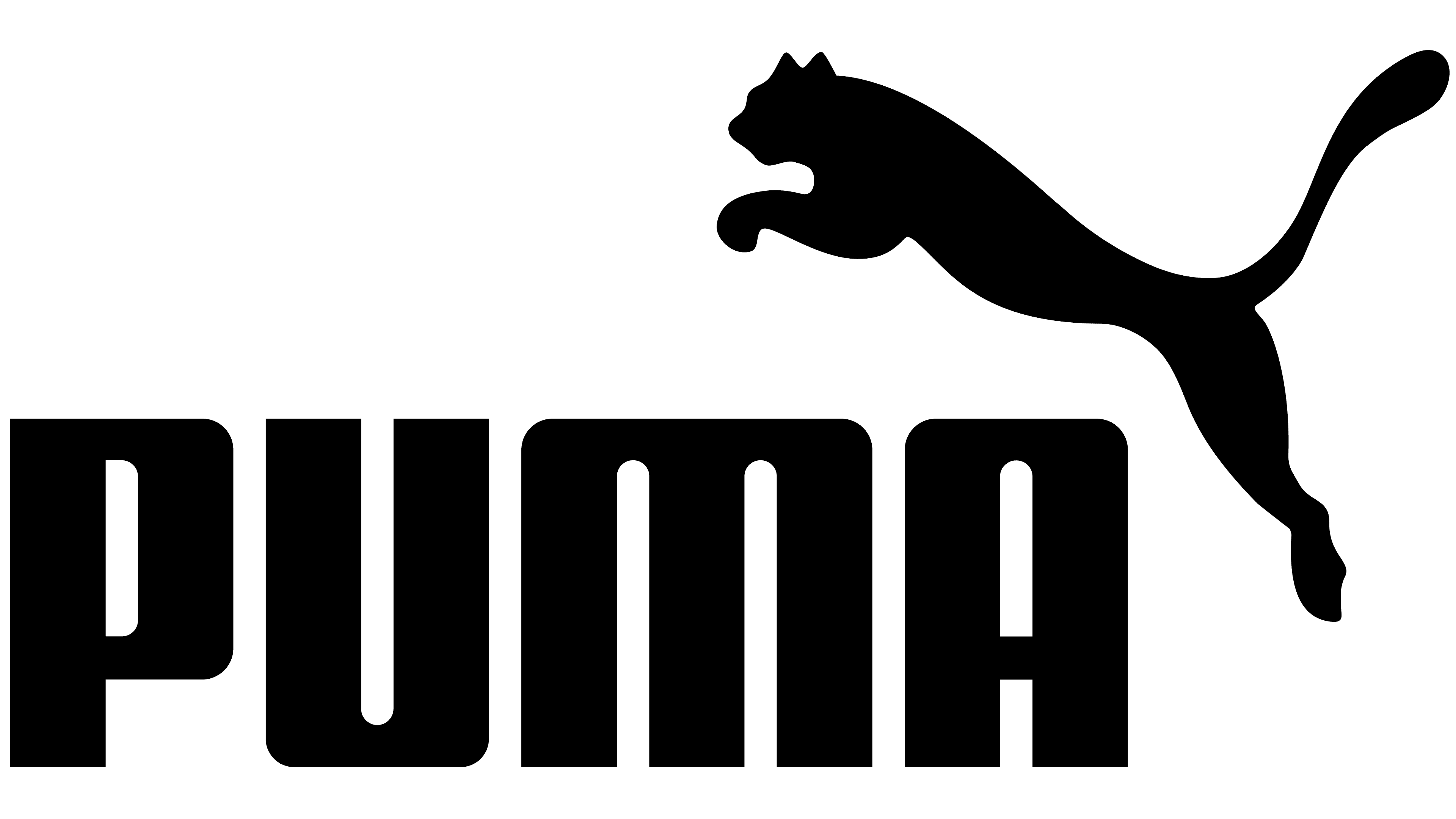 PUMA brand logo with the word PUMA and a leaping puma cat above it.
