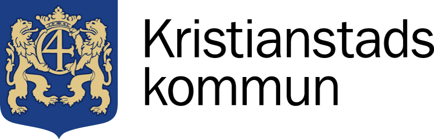 Logo for Kristianstads Kommun. Regional or municipal emblem.