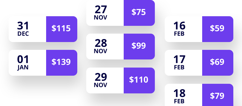 Illustrazione Prezzi giornalieri Architettura