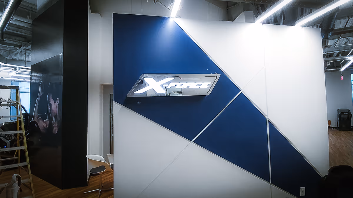 Gyms & Fitness Centers Sign Cabinets