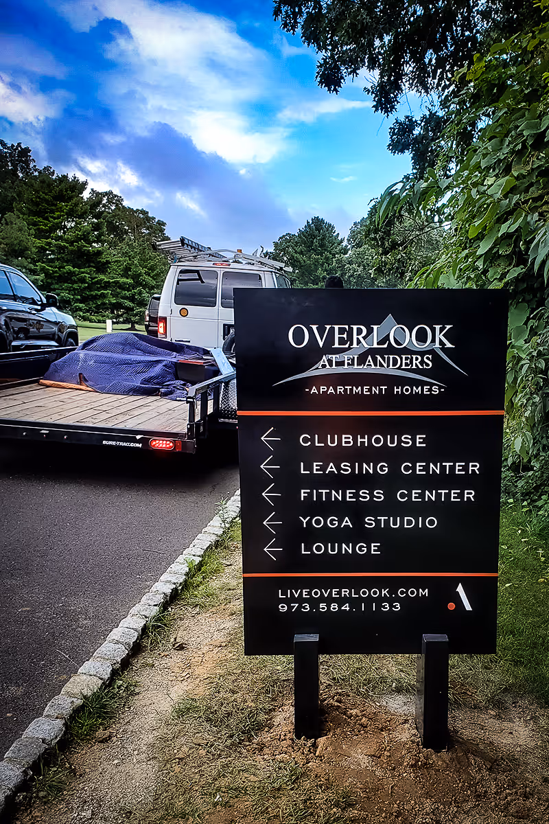 Real Estate & Property Management Wayfinding Exterior