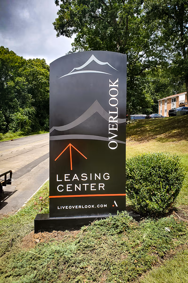 Real Estate & Property Management Wayfinding Exterior