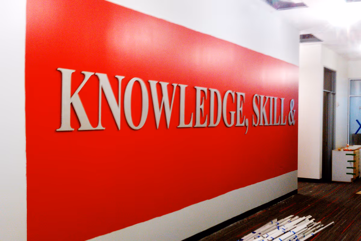 Corporate Offices & Commercial Buildings Dimensional Office Letters