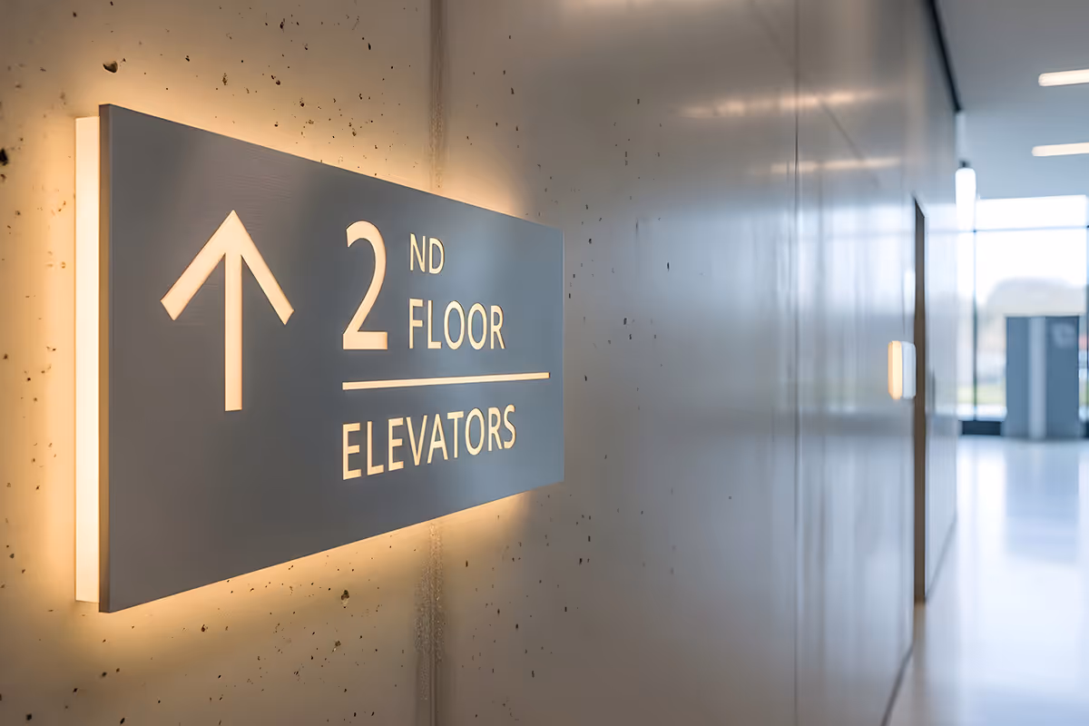 Corporate Offices & Commercial Buildings Interior Wayfinding*