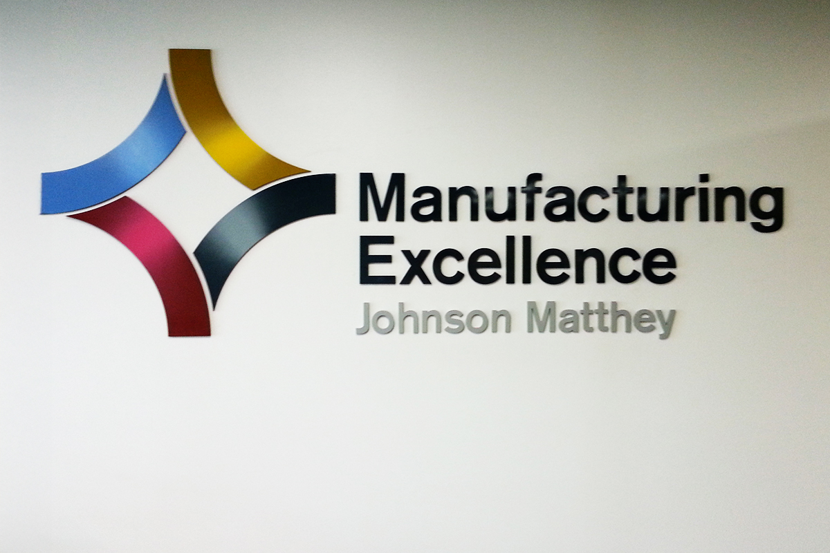 Commercial signage for industrial and manufacturing facilities by Martino Signs & Awnings