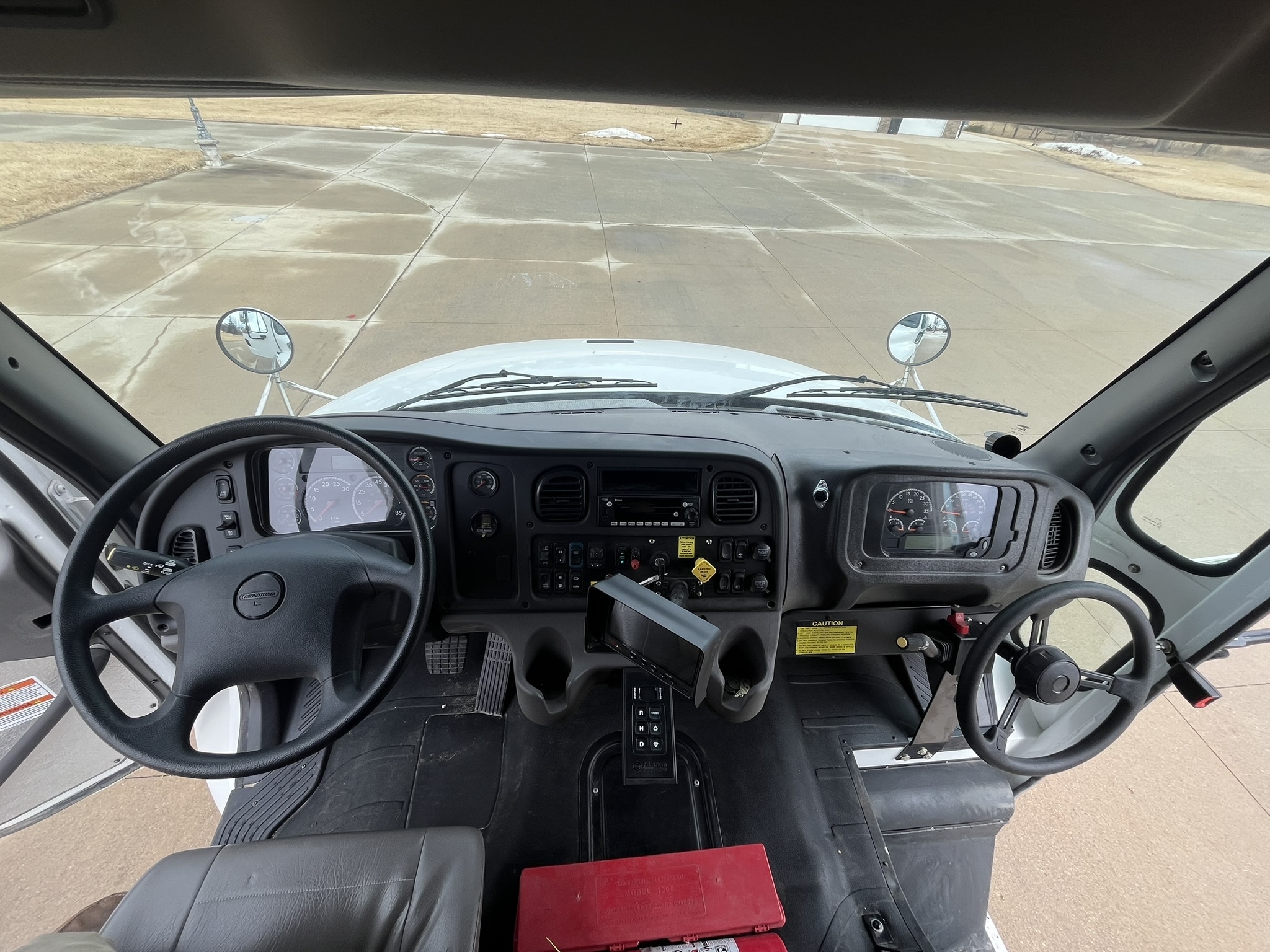2024 Freightliner M2 Pac-Tech rear view with hydraulics#1.3