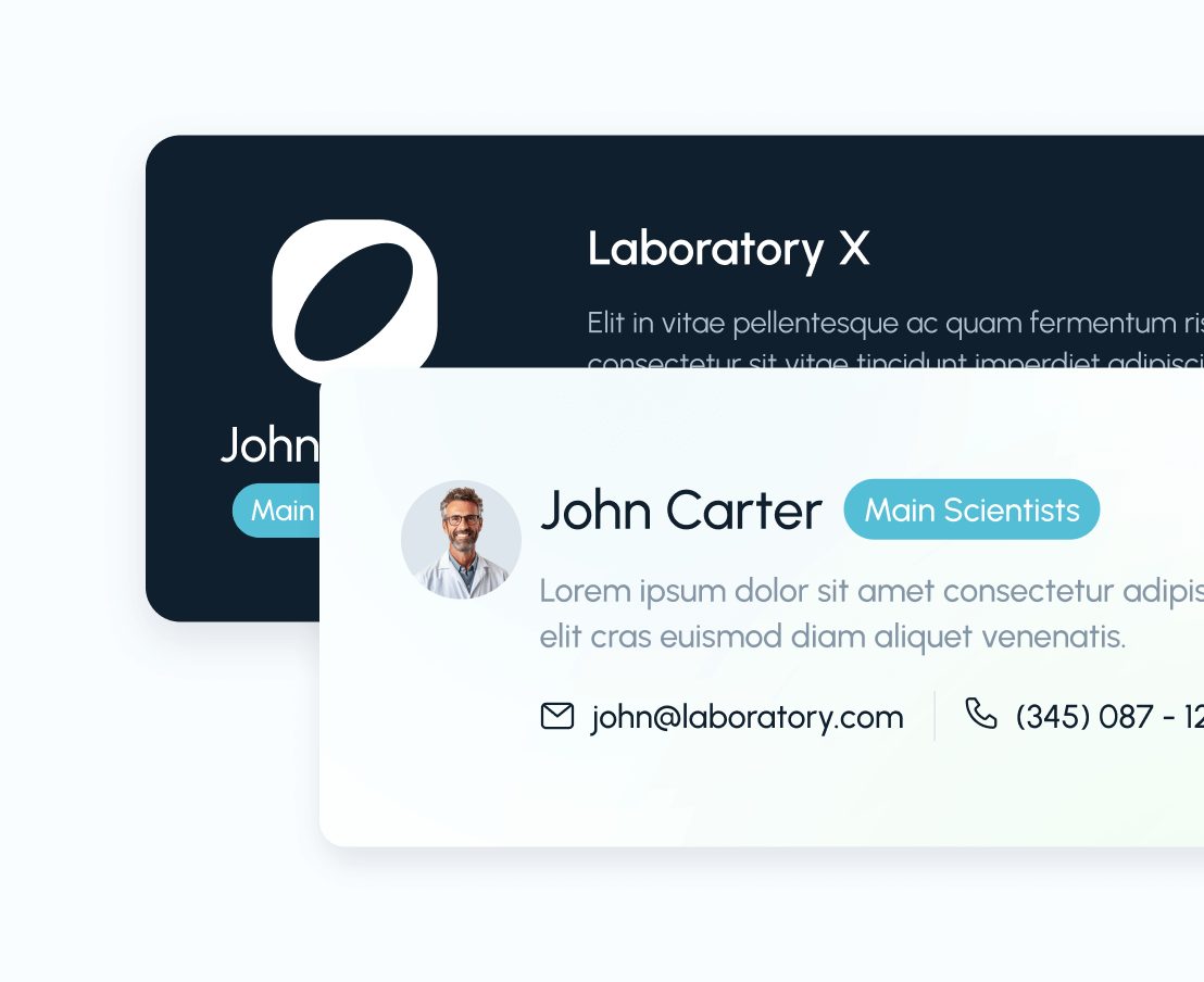 Laboratory X - Email Signature - Laboratory Webflow Template