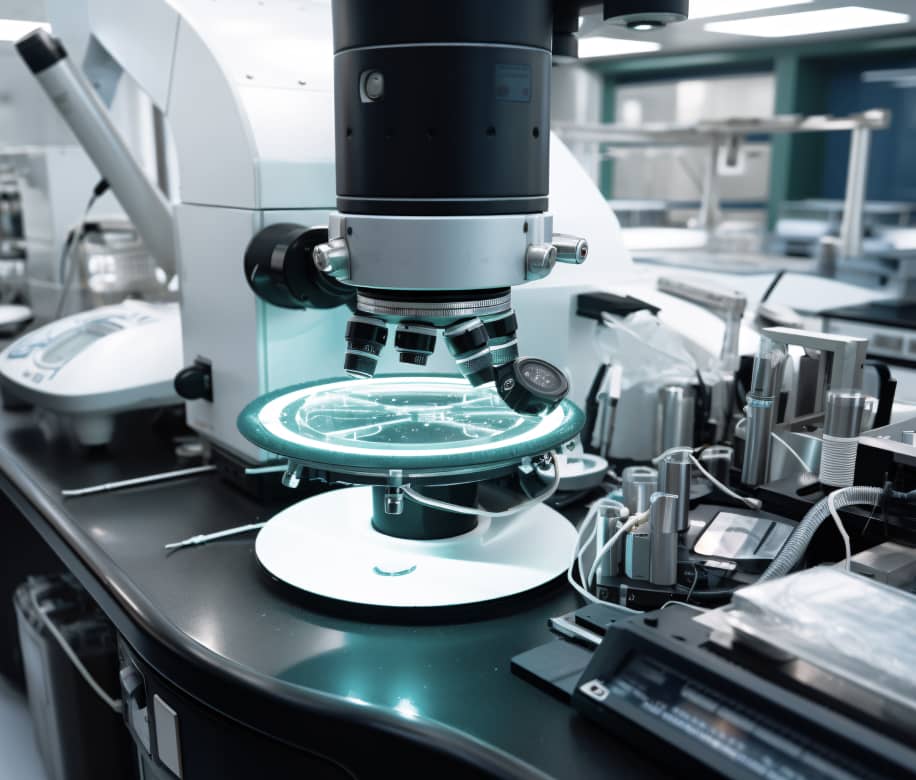 Next Frontier Of Precision Medicine Image Laboratory X Webflow Template