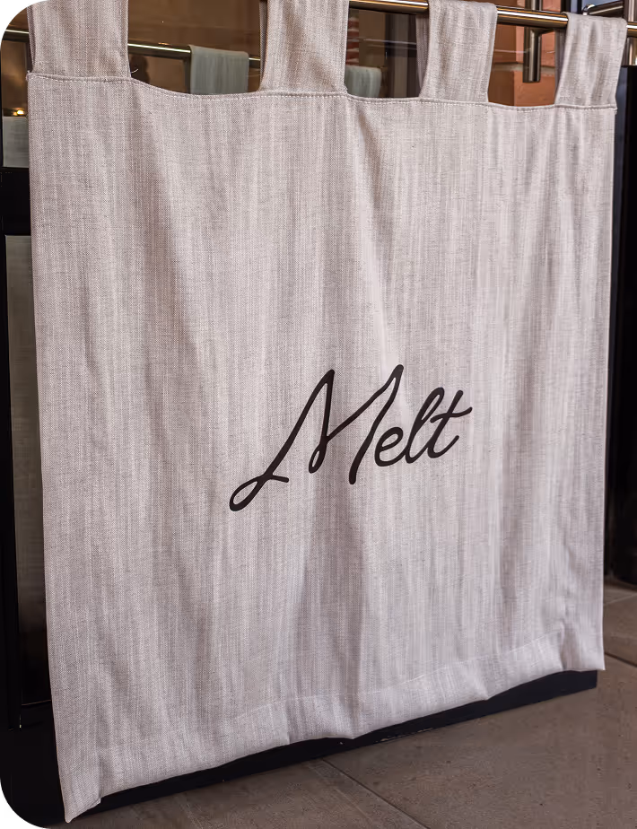 Melt contact image