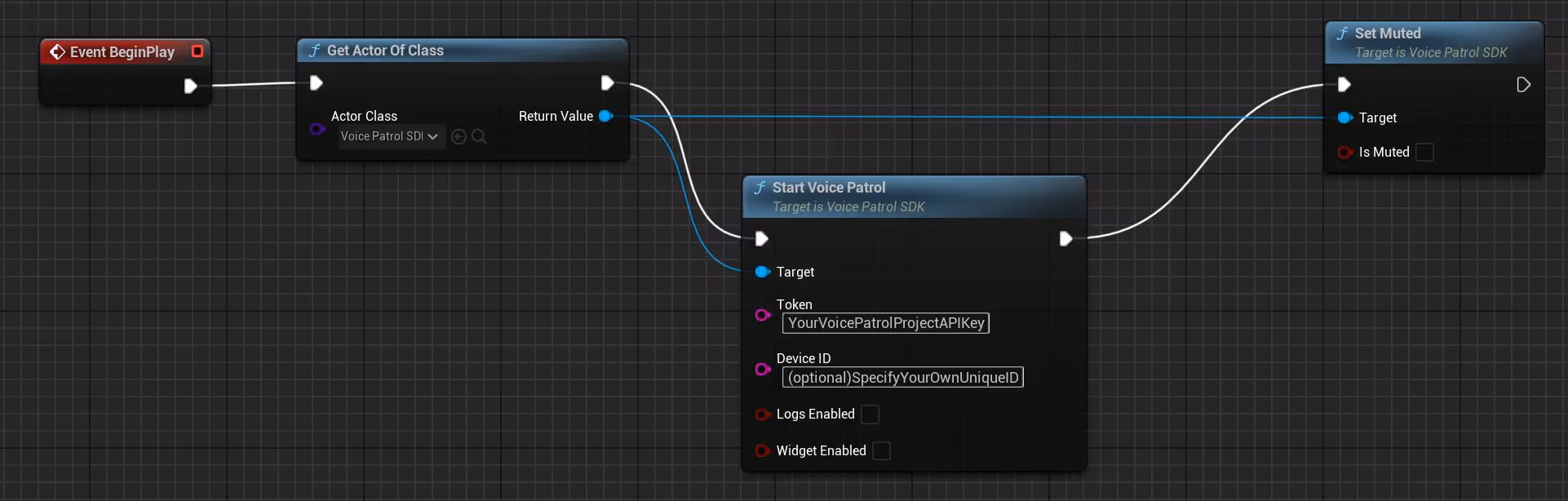 screen capture from unreal engine