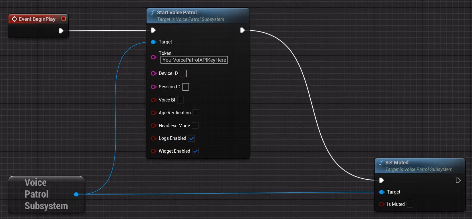 screen capture from unreal engine