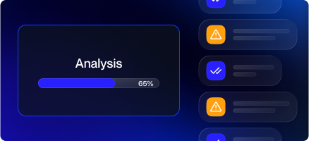 A screenshot of a screen with a blue background.