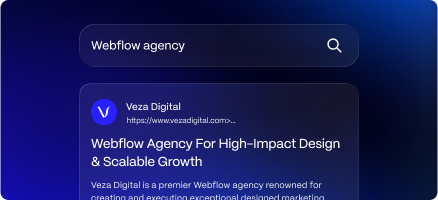 The webflow agency for high impact design and scalable growth.
