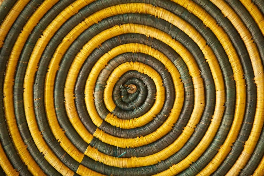 Local woven mat in Uganda 