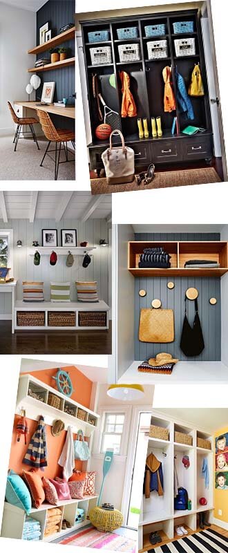 Organized mudroom ideas