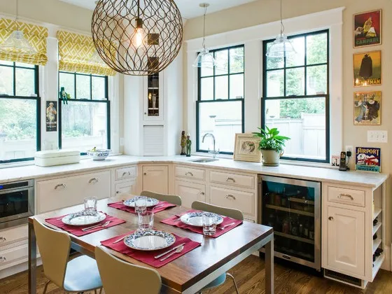 keep cabinets at eye-level