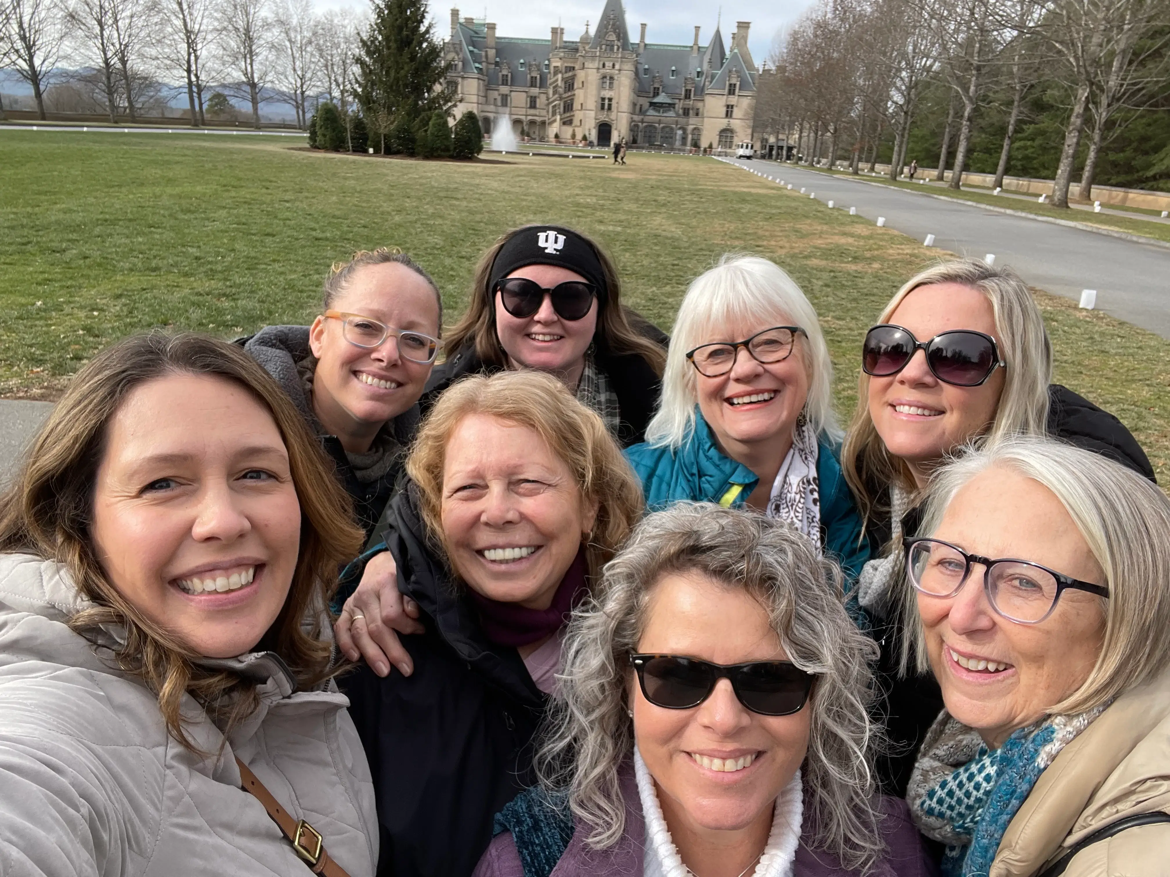 Group of women with Kris Taylor on a Sojourn experience