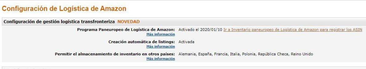 amazon seller logistica