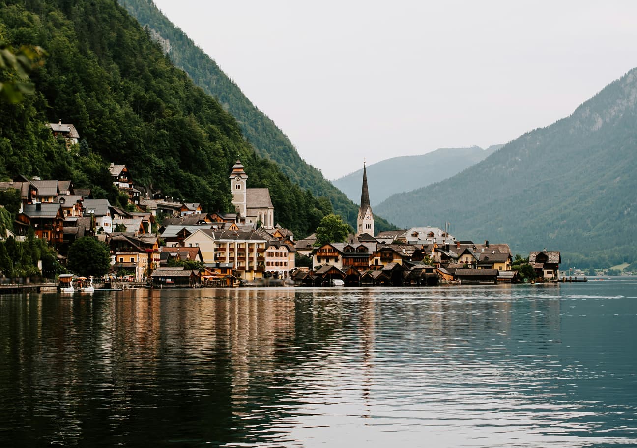 austria lake view