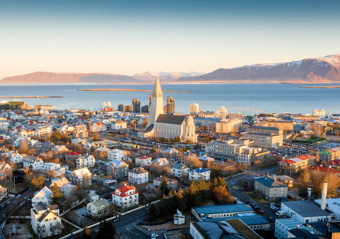 iceland city view
