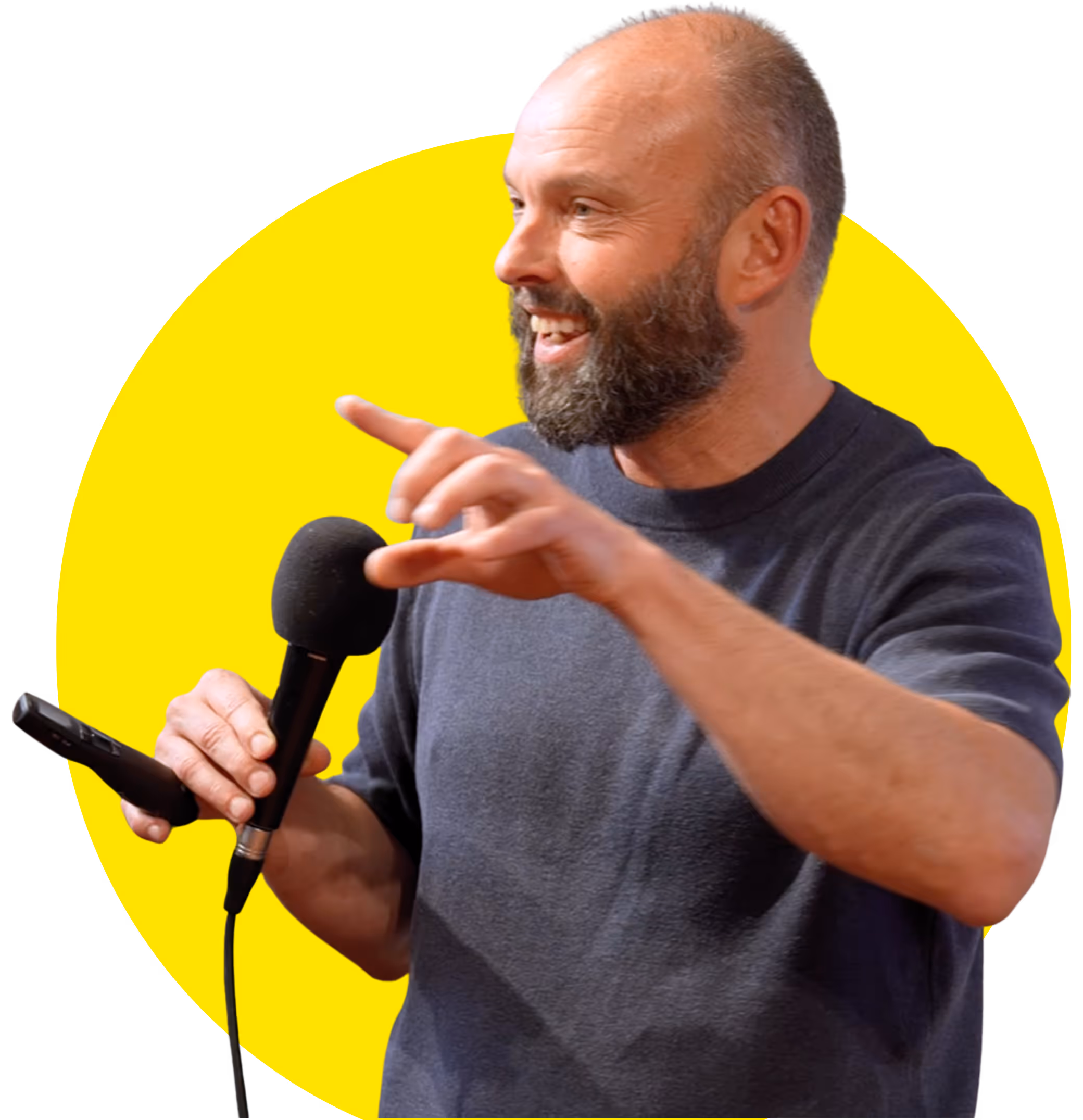 Hugo Hairwassers, trainer en oprichter van Stichting Ik Stop Ermee