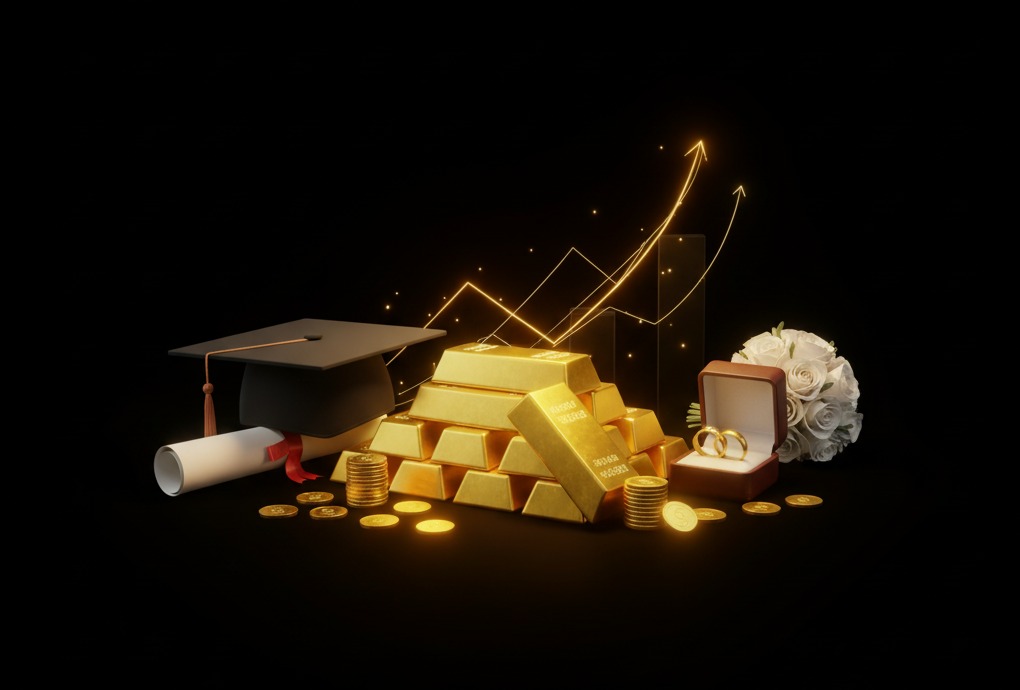 Using Gold Bonds for Your Child’s Education or Wedding Goals