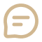 icon of a chat bubble