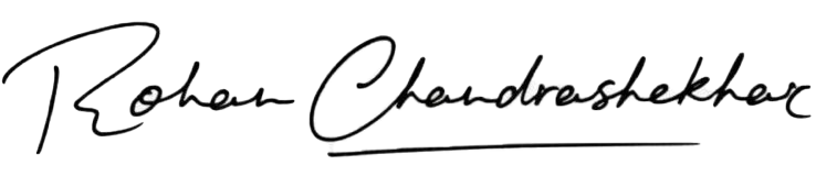 signature of Rohan founder of Truffle Wealth