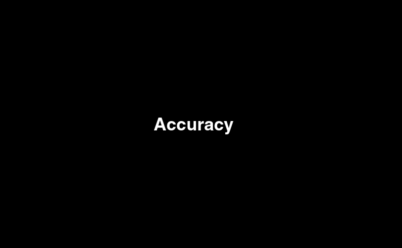 Announcing: bem Accuracy