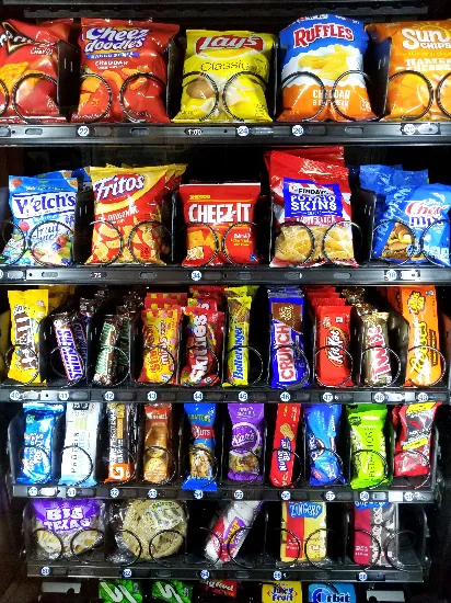 vending machine snacks