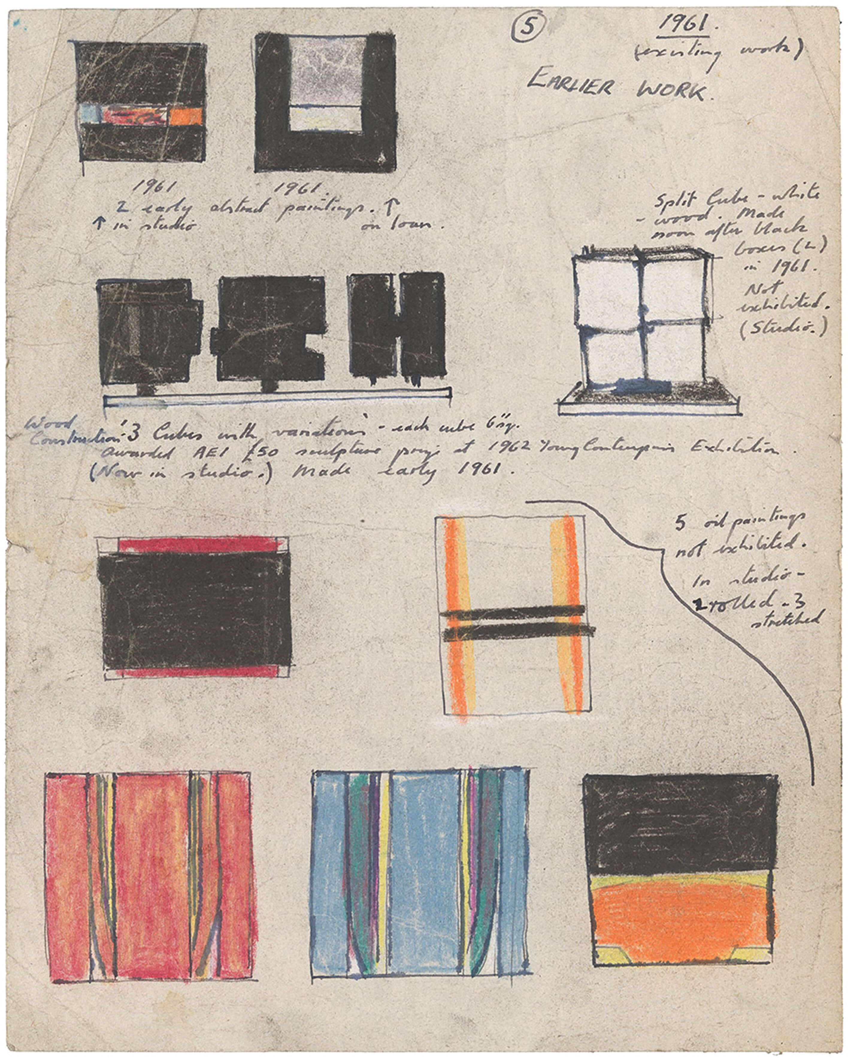 Jeremy Moon hand-drawn inventory