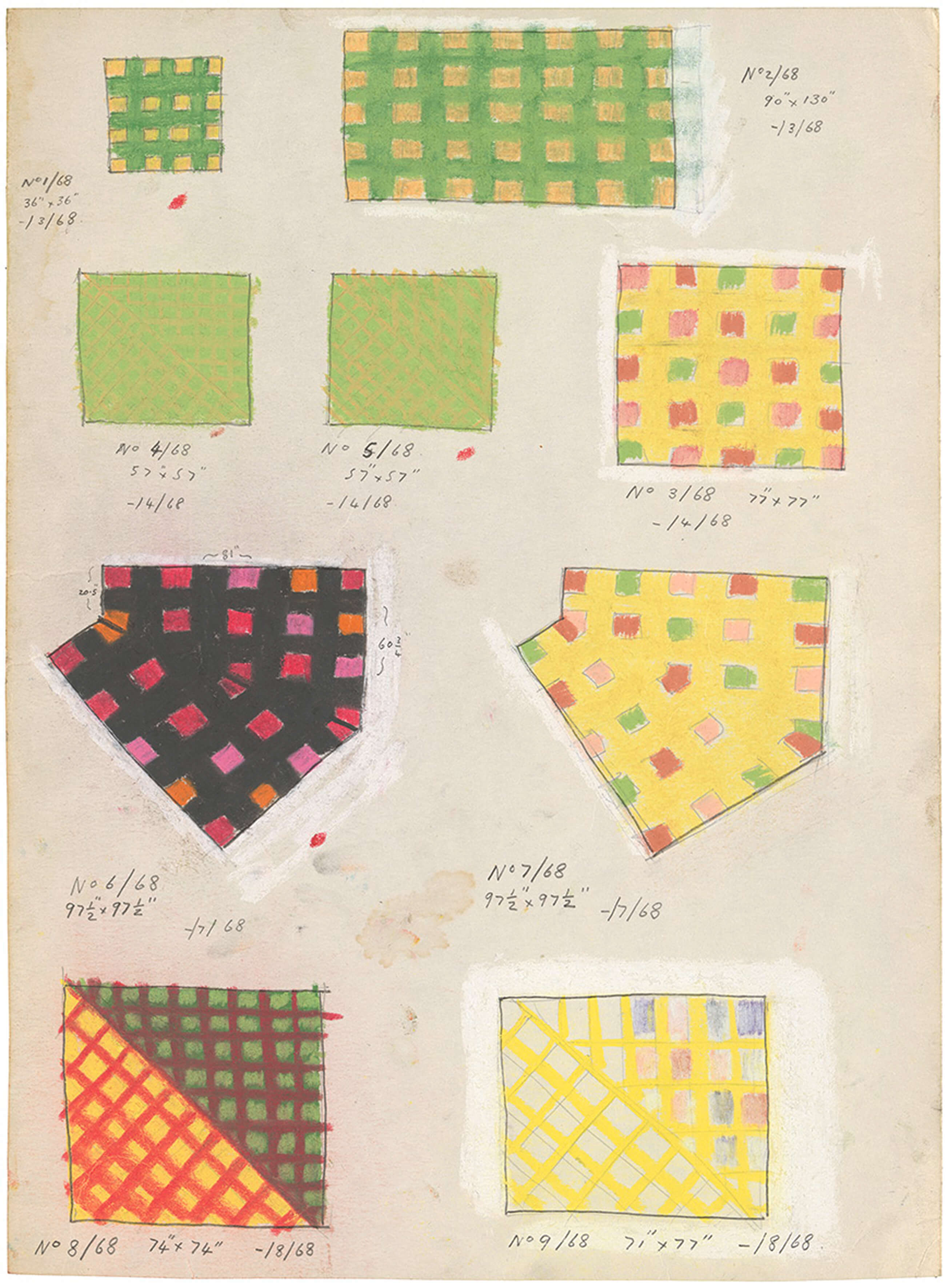 Jeremy Moon hand-drawn inventory