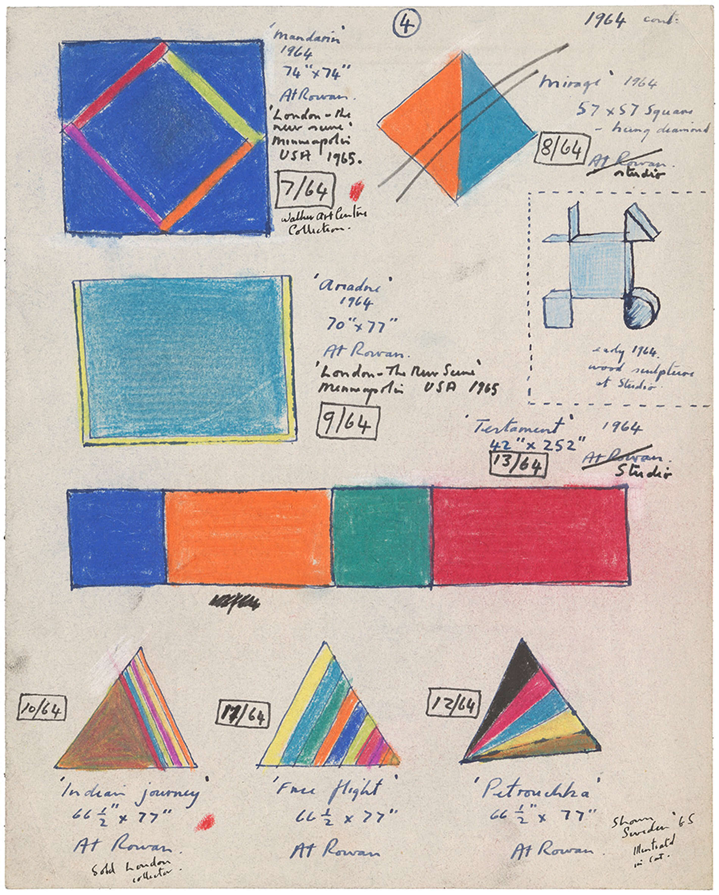 Jeremy Moon hand-drawn inventory