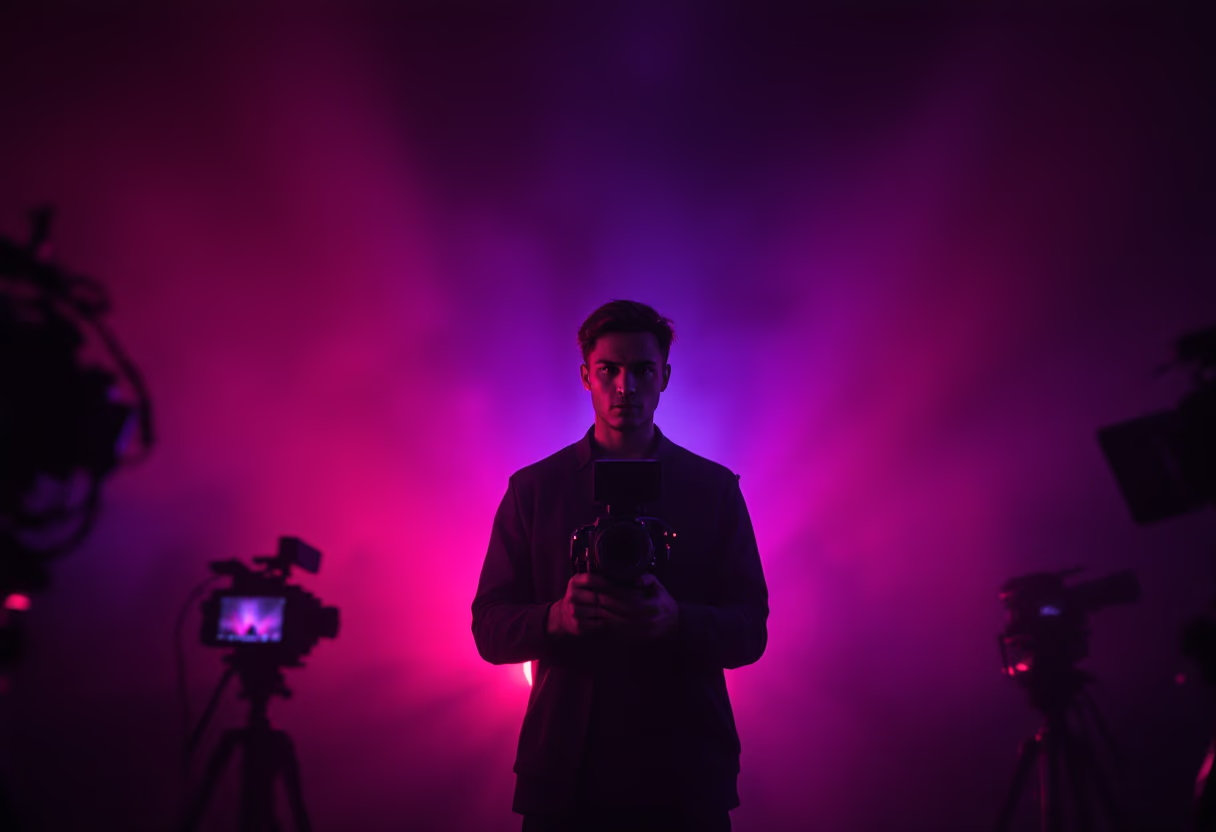 image of an open role on a film set