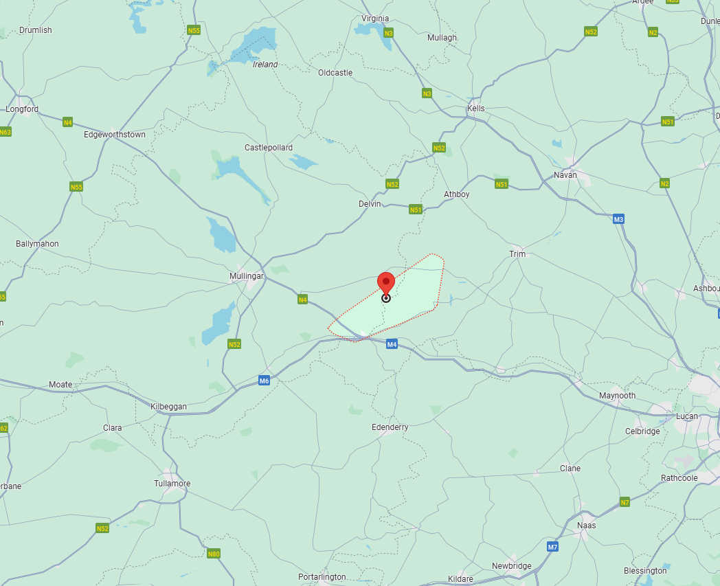 Map of midlands