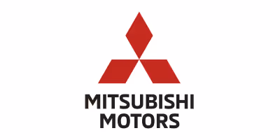 The logo for the mitsushi motors company.