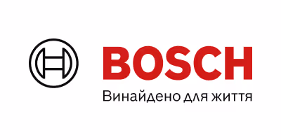 The bosch logo is shown on a white background.