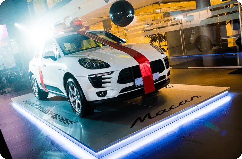 Розіграш Porsche Macan