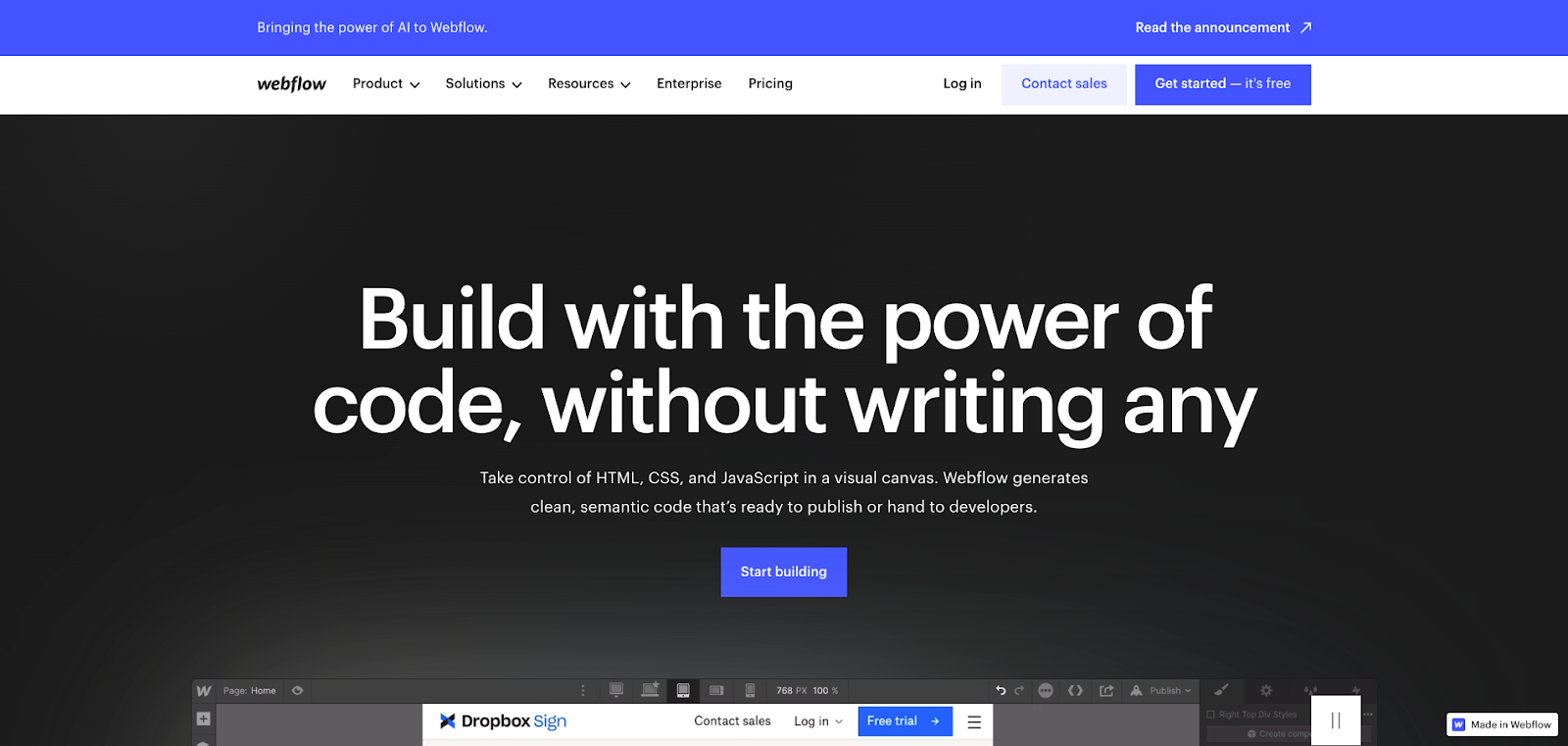 Webflow Mailchimp integration
