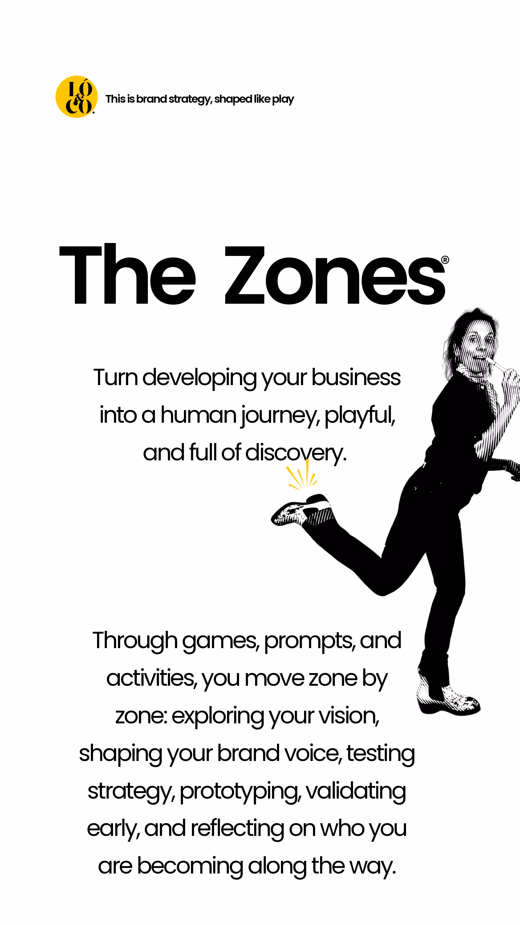 Presentation of the game 'Zones' - intro part.