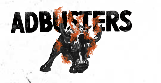 Logo of Adbusters magazine