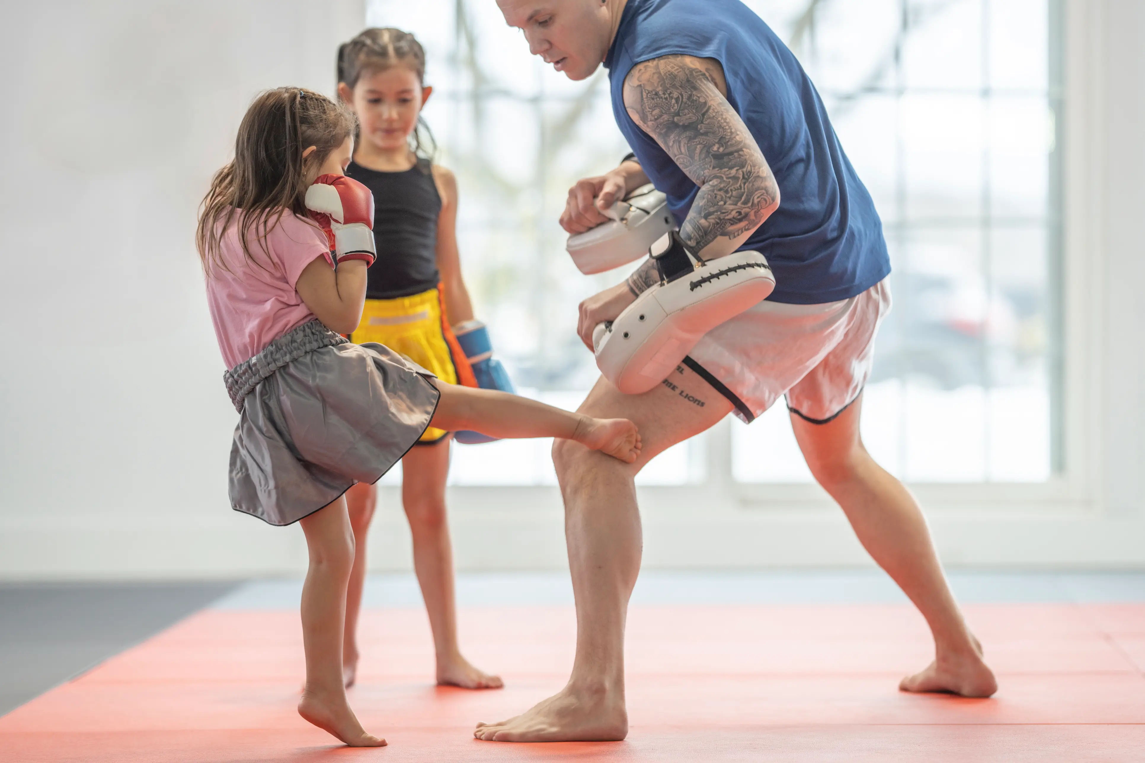 Martial arts for preschoolers with positive instruction and age-appropriate activities