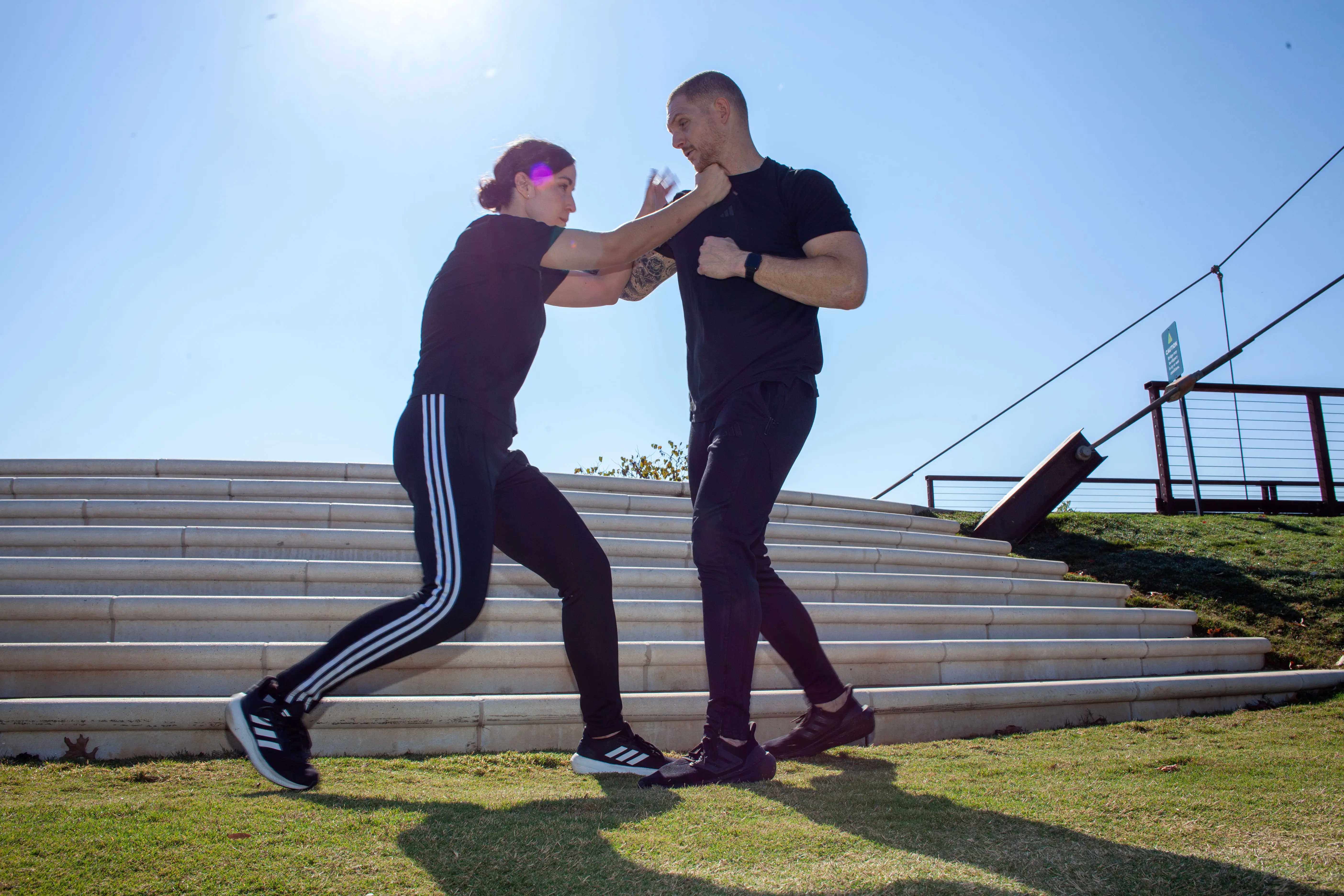 Practical self defense training for adults that works in real life situations